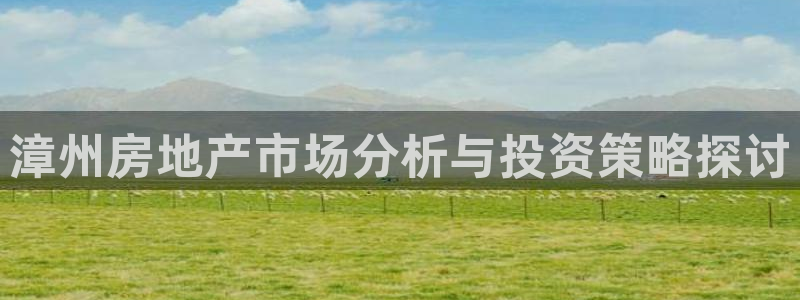 新宝5是谁的：漳州房地产市场分析与投资策略探讨