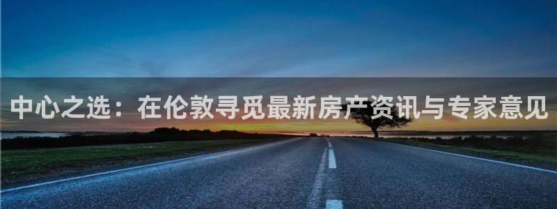 新宝5娱乐代理：中心之选：在伦敦寻觅最新房产资讯与专家意见