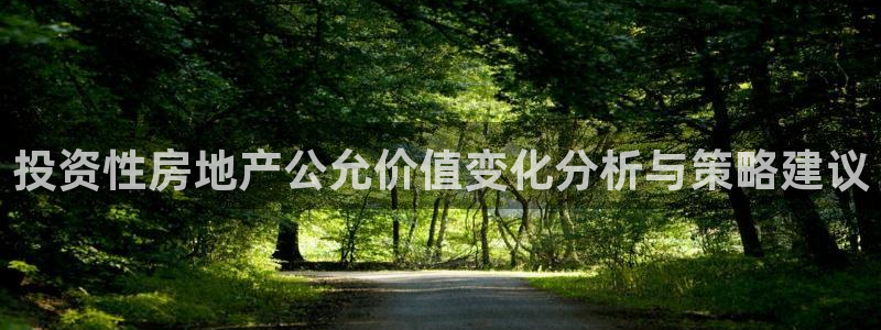 新宝5平棋牌：投资性房地产公允价值变化分析与策略建议