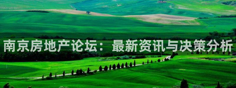 新宝5现在还能玩吗：南京房地产论坛：最新资讯与决策分析
