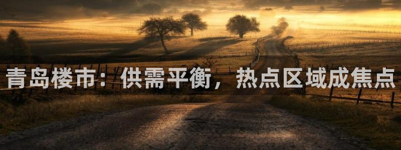 新宝5怎么下载到桌面：青岛楼市：供需平衡，热点区域成焦点