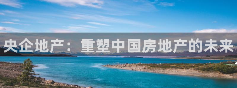 新宝5登录霸：央企地产：重塑中国房地产的未来