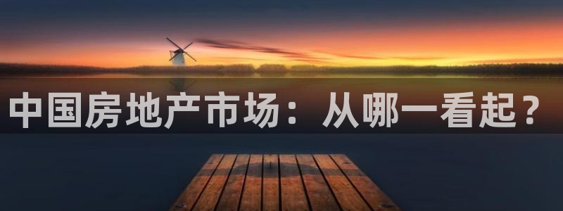 新宝5链接：中国房地产市场：从哪一看起？