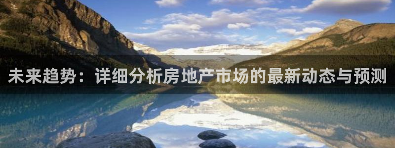 新宝5娱乐家：未来趋势：详细分析房地产市场的最新动态与预测